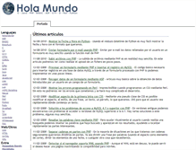Tablet Screenshot of holamundo.es